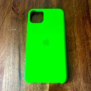 iPhone 11 Pro Max Light Green case.